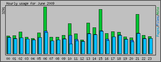 Hourly usage