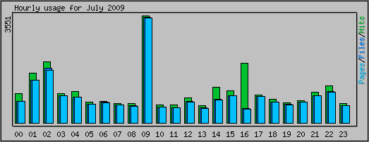 Hourly usage