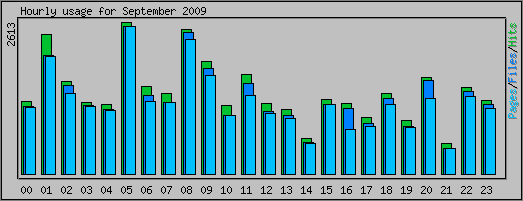 Hourly usage