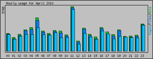 Hourly usage