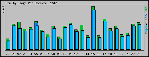 Hourly usage