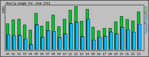 Hourly usage