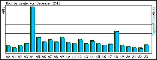 Hourly usage