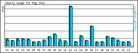 Hourly usage