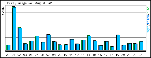 Hourly usage