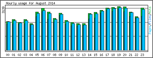 Hourly usage