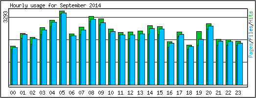 Hourly usage