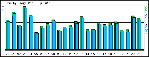 Hourly usage