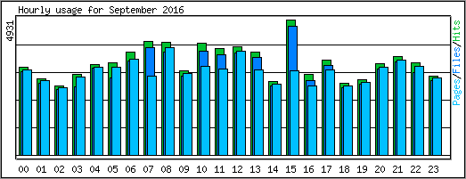 Hourly usage